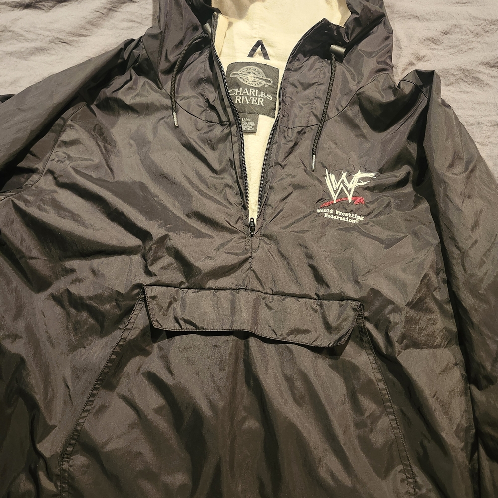 Vintage WWF Pullover Windbreaker